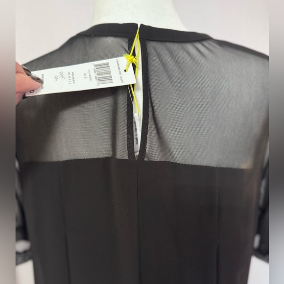 BCBGeneration Mesh Trim Tent Dress. NWT. Sz: Lg, Y2K, NWT - Picture 6 of 13